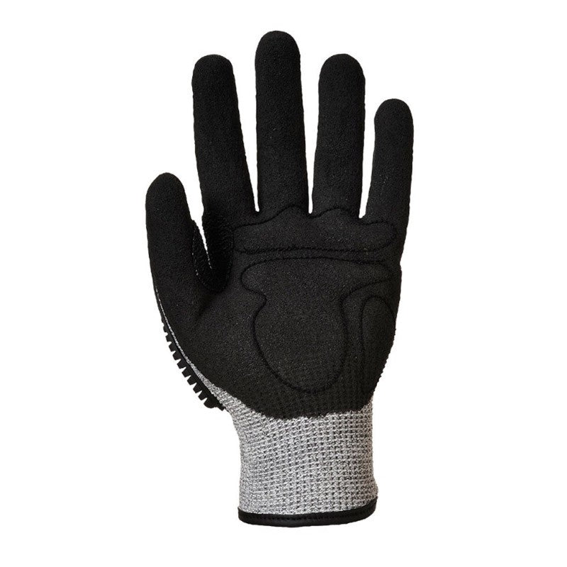 Gants Impact Protection Anti-Coupure - PORTWEST Enduction mousse nitrile excellente adhérence