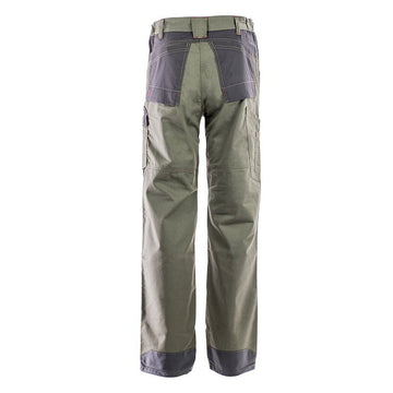 Pantalon Multipoches Protection Genoux Kaki ADOLPHE LAFONT vue de dos