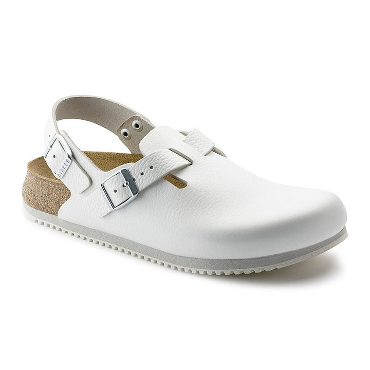 Sabot Médical de Travail Tokio Cuir Blanc - BIRKENSTOCK
