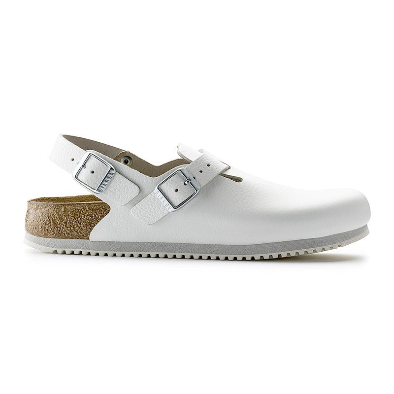 Sabot de Travail Tokio Cuir Blanc - BIRKENSTOCK
