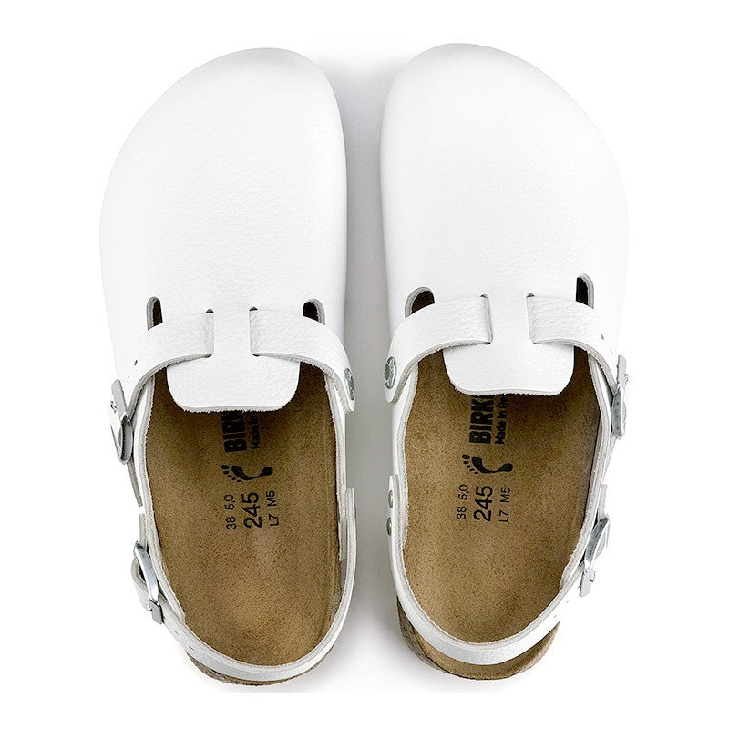 Sabot de cuisine Tokio Cuir Blanc - BIRKENSTOCK