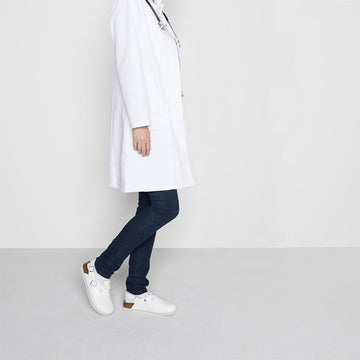 Sabot Médical de Travail Tokio Cuir Blanc - BIRKENSTOCK