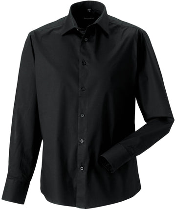 chemise de service manches longues