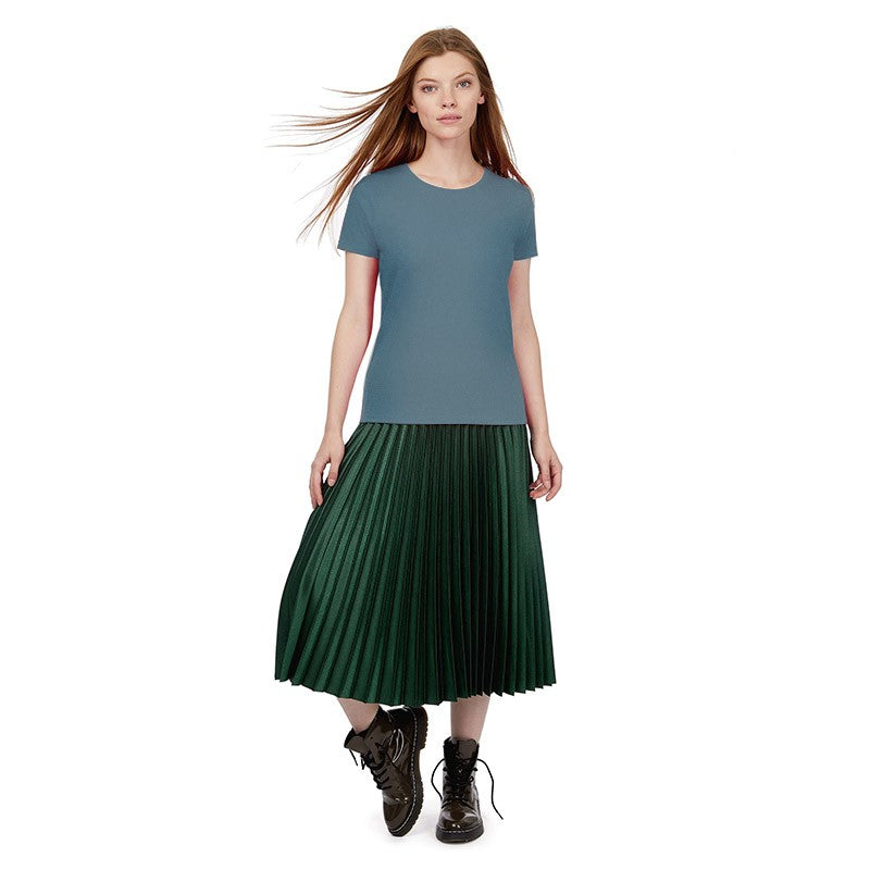 Tee-shirt de Travail Coton Femme Stone Blue - TOPTEX