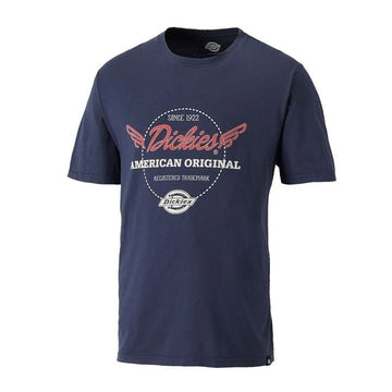 Tee-shirt De Travail Lyndon Bleu Marine - DICKIES