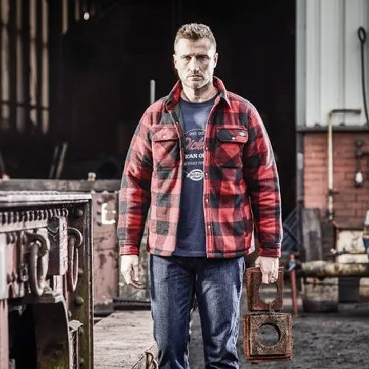 Tee-shirt De Travail Lyndon Bleu Marine - DICKIES