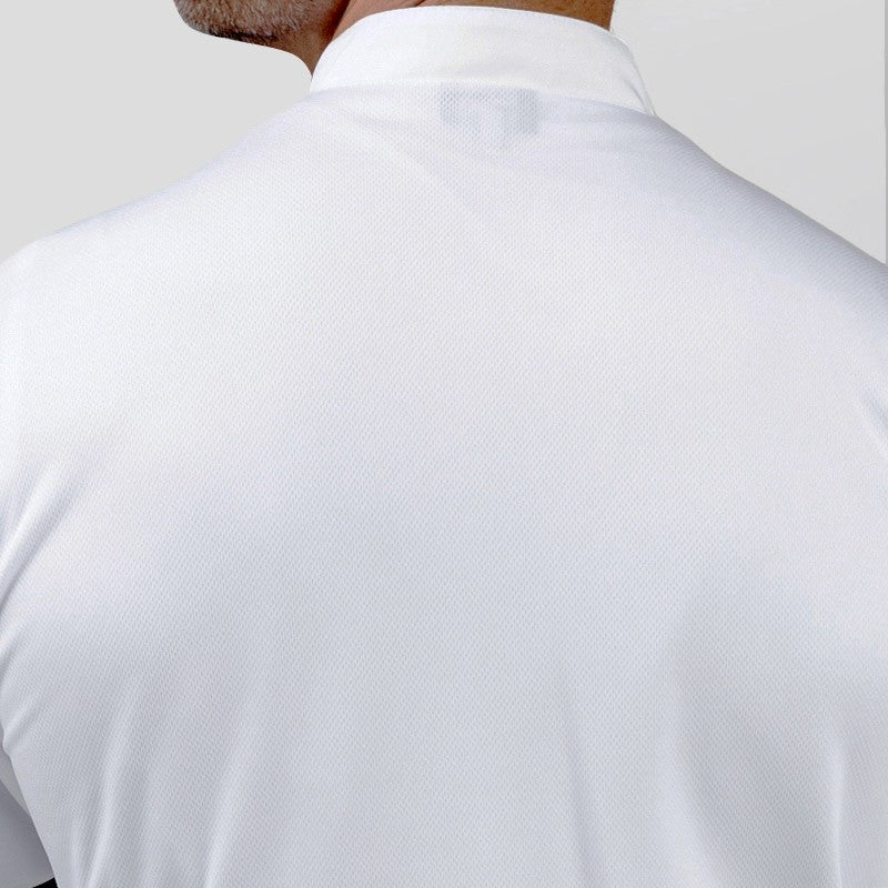 White chef's jacket with ventilated back - ML clearance – Manelli.fr