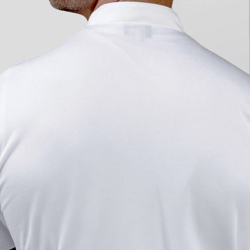 Veste de Boulanger Blanche Dos Aéré Tissu Respirant