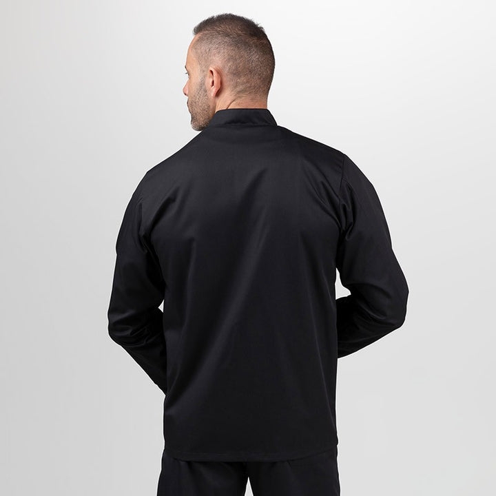 Veste de Cuisine Noire Manches Longues déstockage  - MANELLI