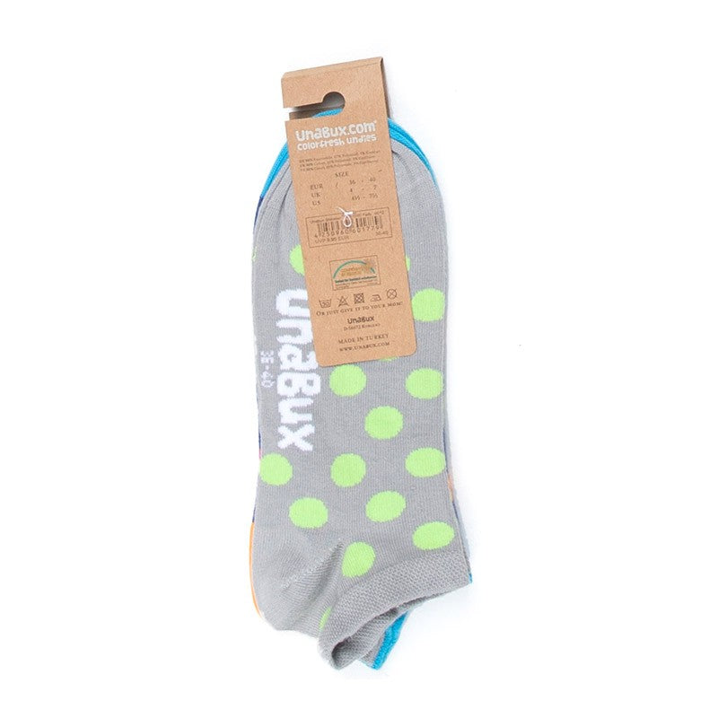Chaussettes Basses À Pois - UNABUX I AUTRE COLORIS