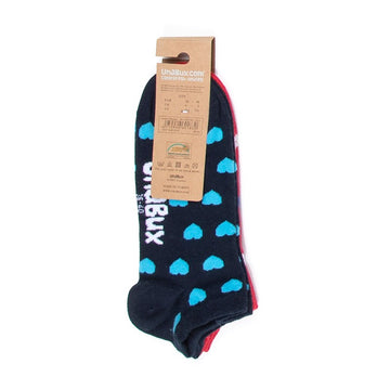 Chaussettes Étoiles et Cœurs - UNABUX I DOS