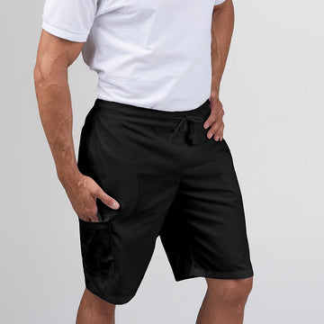 Short de Cuisine Noir - MANELLI - poches latérales