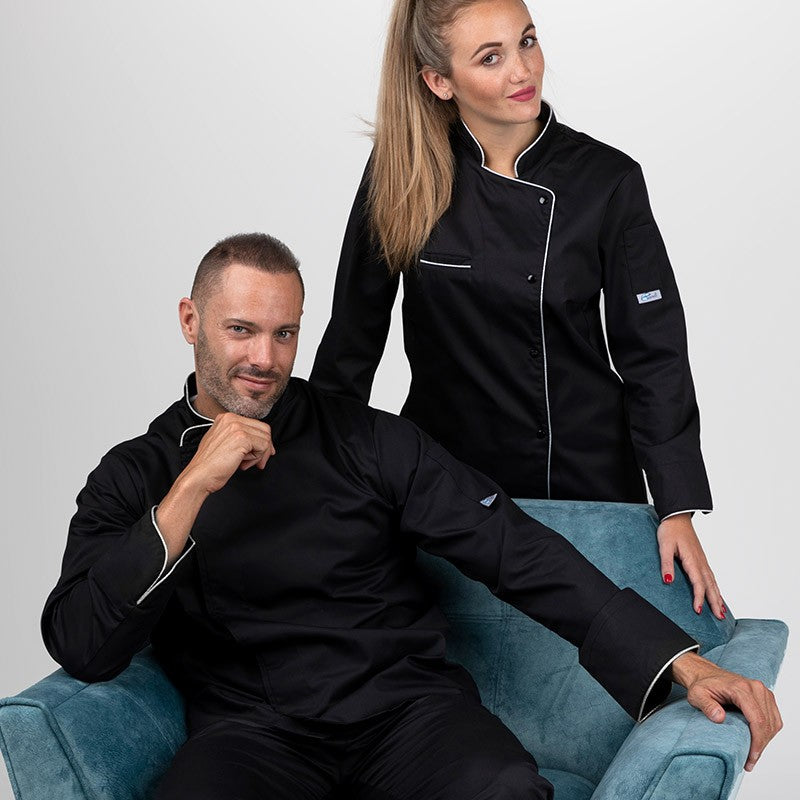 La Box Silver Femme - MANELLI - Veste + Tablier + Toque - version homme ou femme