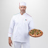 Calot de Cuisine Napoli Blanc - MANELLI