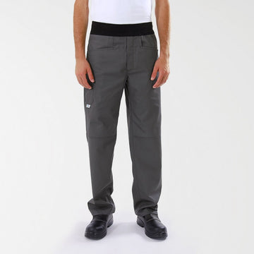 Pantalon de Cuisine Confort Gris - MANELLI - 3