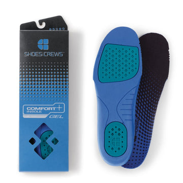 Semelles shoes for crews carton dos gel