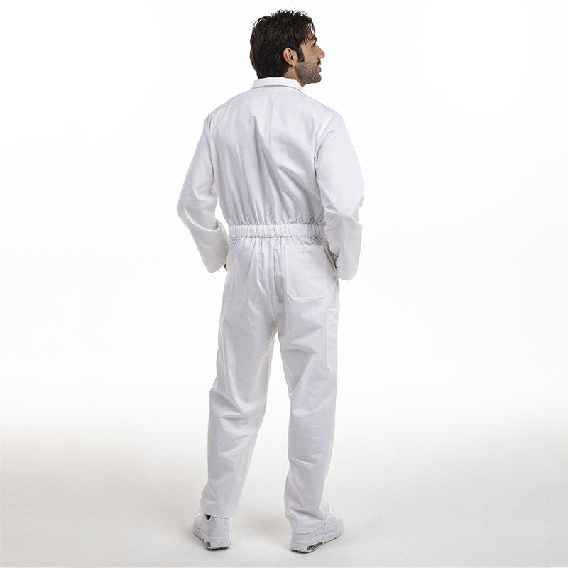 Combinaison de Peintre Blanche 100% Coton - MANELLI
