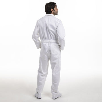 Combinaison de Peintre Blanche 100% Coton - MANELLI - 3