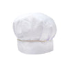 Toque de Cuisine Blanche Liseré Or - MANELLI