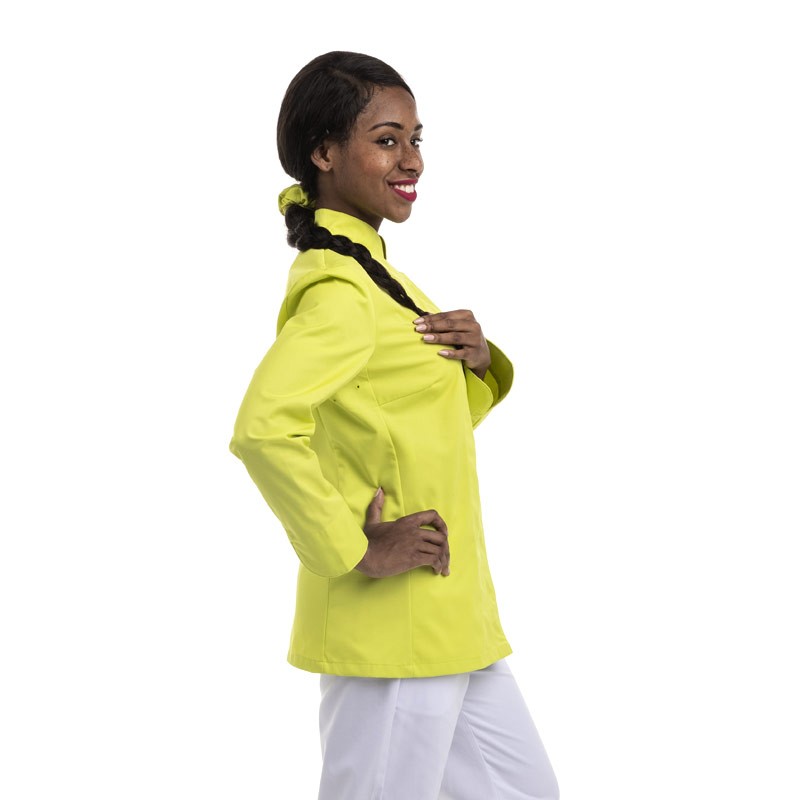 Veste de Cuisine Femme Vert Anis - MANELLI