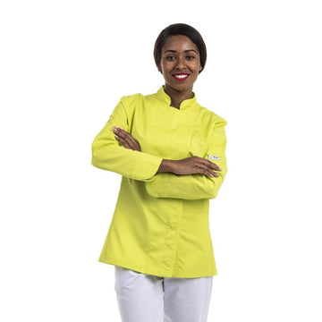 Veste de Cuisine Femme Vert Anis - MANELLI
