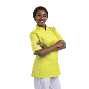 Veste de Cuisine Femme Vert Anis - MANELLI