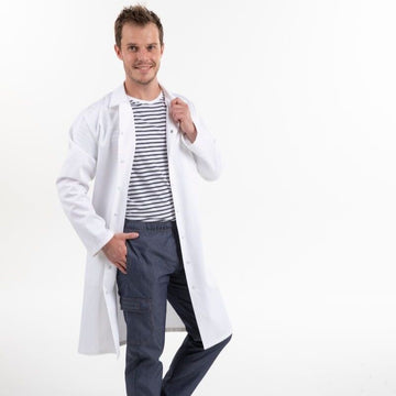 Blouse Blanche Médicale Longue - MANELLI