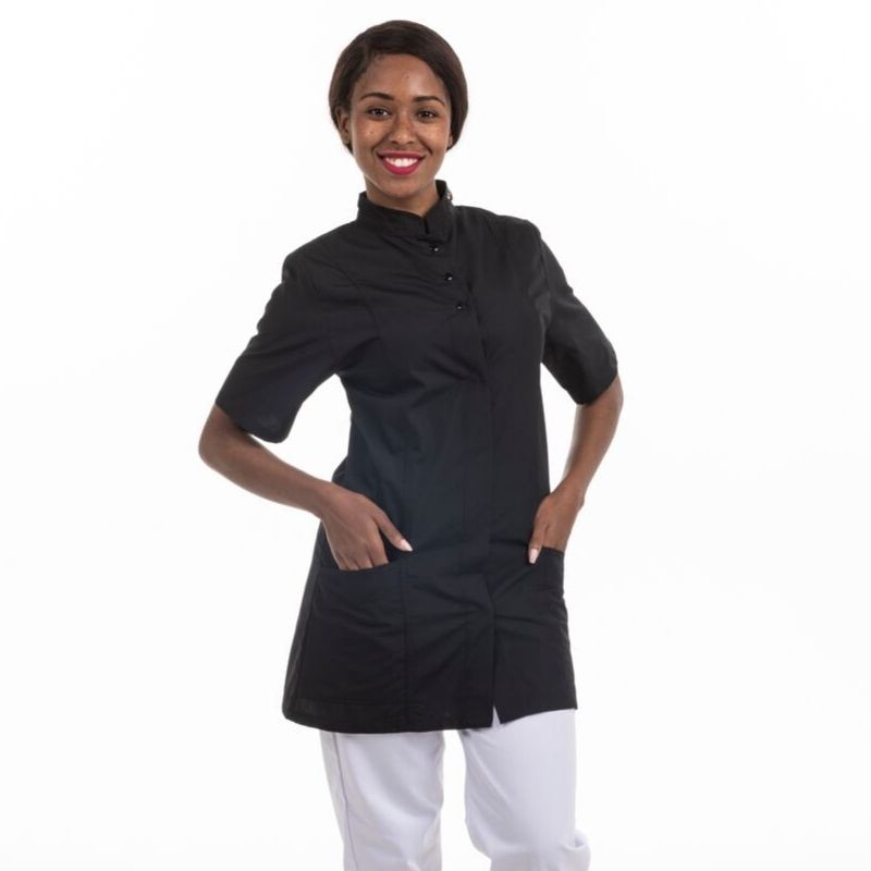 Blouse Esthéticienne Noire ou Blanche Kelly - MANELLI