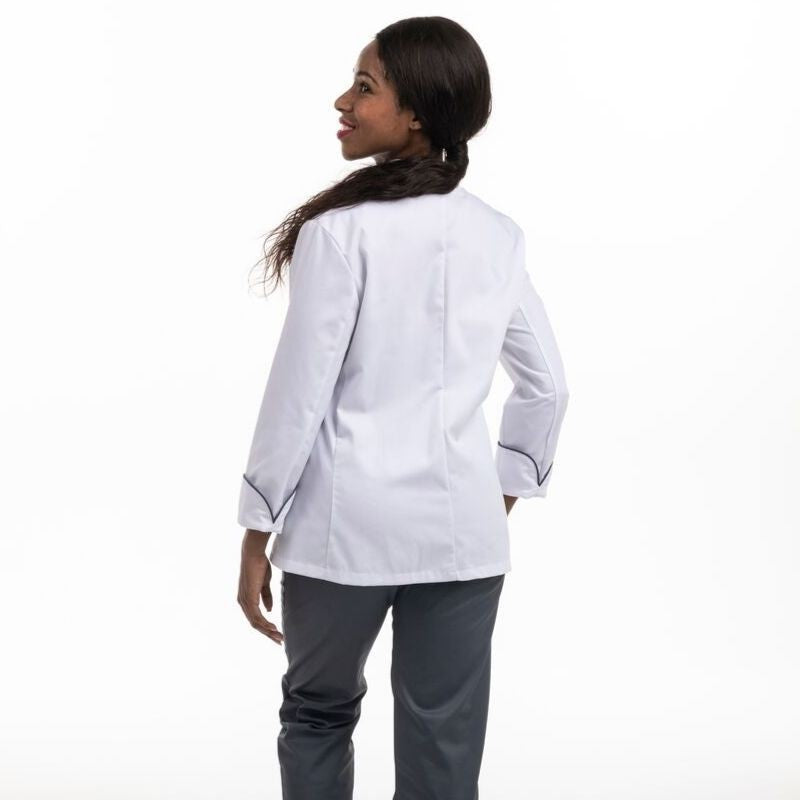 Veste de cuisine blanche by Coline Faulquier - MANELLI