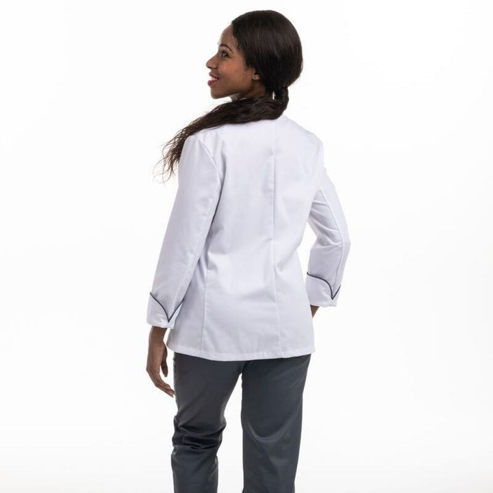 Veste de cuisine blanche by Coline Faulquier - MANELLI