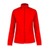 Veste de Travail Micropolaire Zippée Femme Rouge - KARIBAN