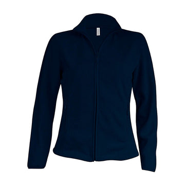 Veste de Travail Micropolaire Zippée Femme Bleu Marine TOPTEX