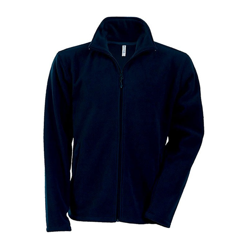 Veste de Travail Micropolaire Zippée Homme Bleu Marine TOPTEX