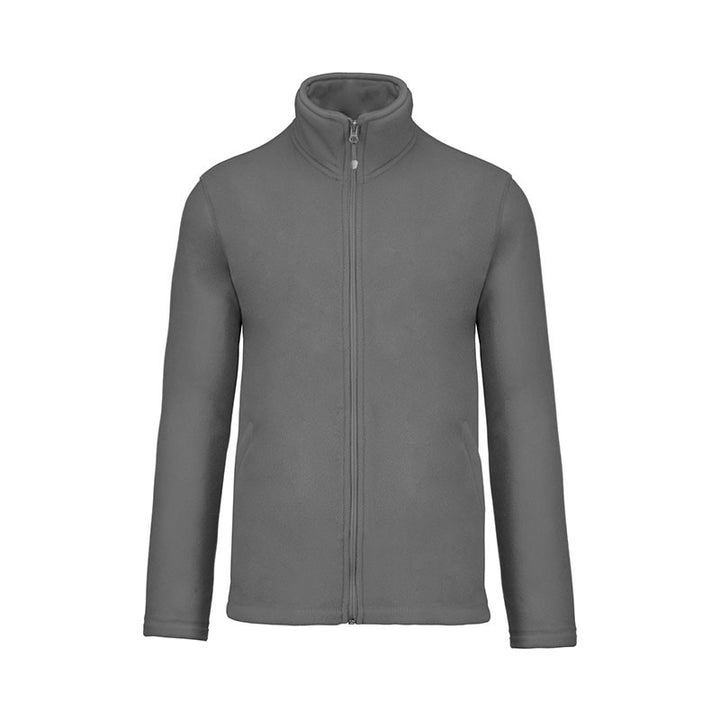 Veste de Travail Micropolaire Zippée Homme Gris TOPTEX