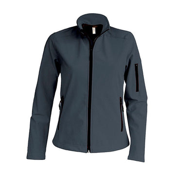 Veste de Travail Softshell Femme Gris Foncé TOPTEX