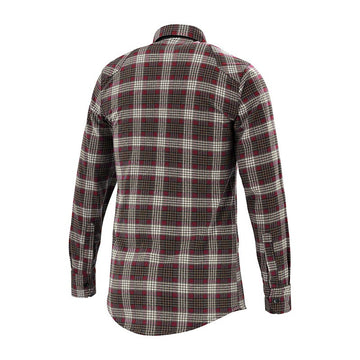Chemise de travail rouge et marron Lafont détail dos