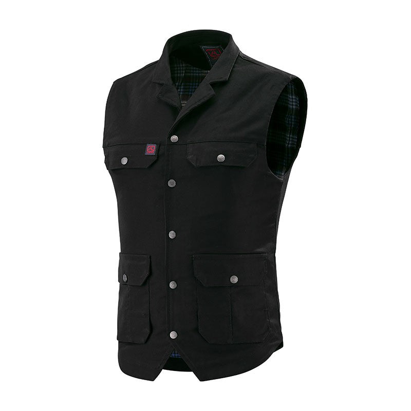Gilet de Travail Noir Sans Manches Henry LAFONT
