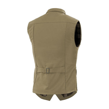 Gilet de travail camel détail boucle dos Lafont