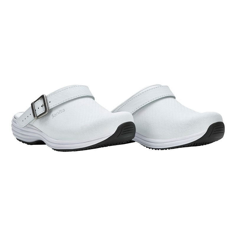sabots de travail sanita blanc boucle réglable