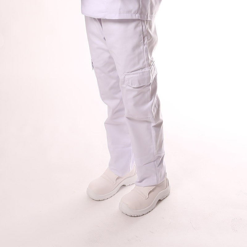 Pantalon de cuisine blanc enfant - Manelli