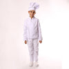 Pantalon de Cuisine Enfant Blanc - Manelli