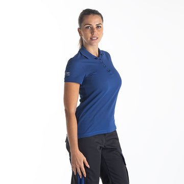 Polo de travail marque puma pour femme bleu marine