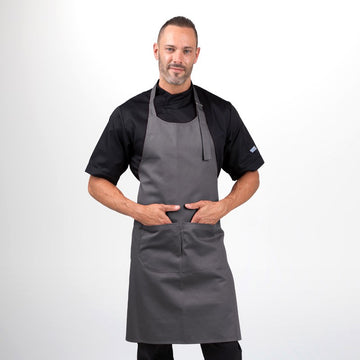 Tablier de serveur gris