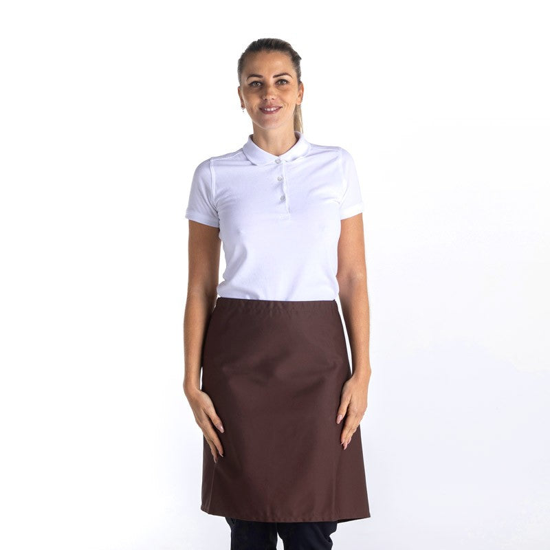 tablier restauration marron marque Manelli