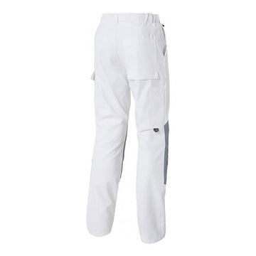 Pantalon de Travail Hygrovet et Genouillères Coton Blanc MOLINEL pour peintres