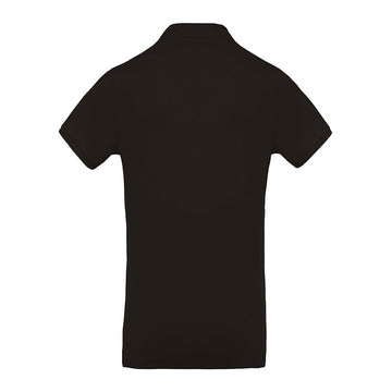 Polo de travail 100% coton biologique noir