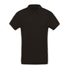 Polo de Travail Piqué Homme Bio Manches Courtes Noir - KARIBAN