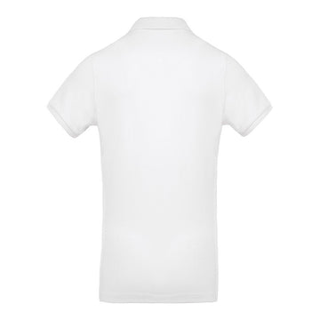 Polo piqué blanc manches courtes homme toptex bio 100% coton