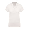 Polo de Travail Femme Piqué Bio Manches Courtes Beige - TOPTEX