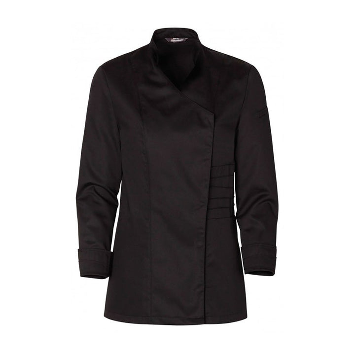 Veste de Cuisine Hanska Noir Femme Col Kimono  MOLINEL